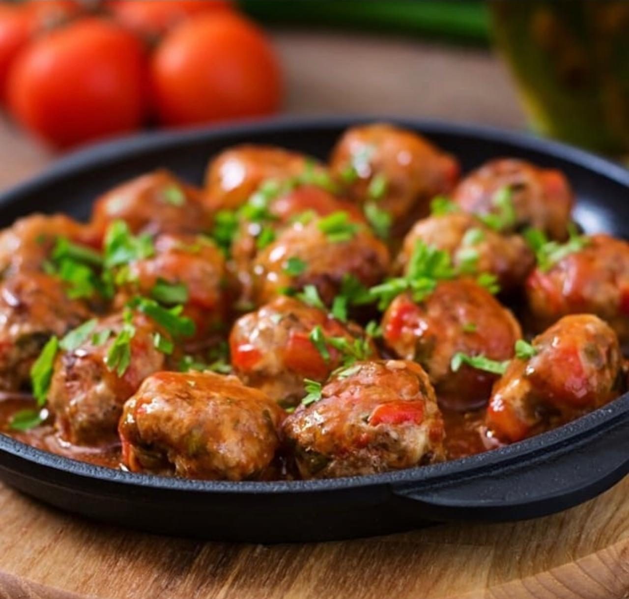 Plato del catering de AV Eventos